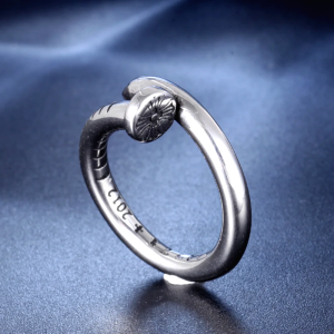 Bague Clou Acier Inoxydable 3