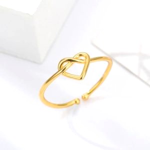 Bague Coeur Acier Inoxydable 4