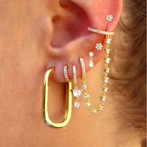 Bague D Oreille Acier Inoxydable 9