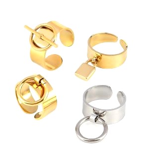 Bague Grelot Acier Inoxydable 5