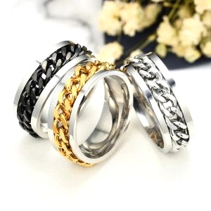 Bague Homme Acier Cable 10