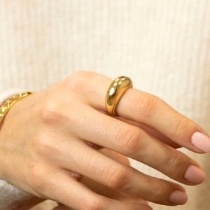 Bague Jonc Acier Femme 3