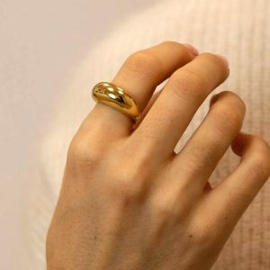 Bague Jonc Acier Femme 4