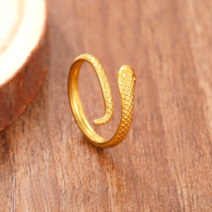 Bague Serpent Acier Inoxydable 3