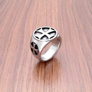 Bague Templier Acier 5