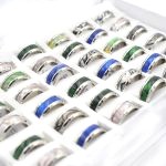 Lot De Bague Homme Acier Inoxydable